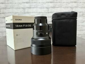 [ practical goods ]SIGMA 14mm F1.8 DG HSM | Art Sigma Sony E mount 