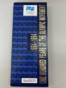 SWATCH/スウォッチ/オリンピック/1894-1994/100周年/OLYMPIC1894-1994/未使用品/デッドストック/限定品