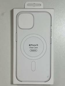 [ Apple оригинальный ]iPhone 15 прозрачный чехол * новый товар *