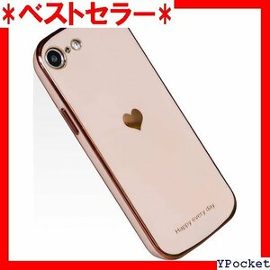 JOOBOY iPhone8 / 7 / SE ケース 8 カバー iPhone SE2/7/8/SE3 ピンク 44