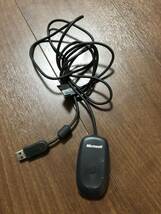 4.12 Microsoft Microsoft Xbox 360* Wireless Receiver for Windows 未確認ジャンク_画像1