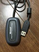 4.12 Microsoft Microsoft Xbox 360* Wireless Receiver for Windows 未確認ジャンク_画像3