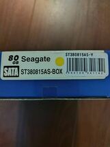 4.24 80GB , seagate SATA ST380815AS-BOX HDD CFD 現状_画像4