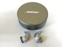 BOSE NOISE-MASKING SLEEPBUDS　★　ボーズ　ワイヤレスイヤホン　★　バッテリーOK　動作未確認　ジャンク_画像4