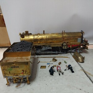 DeAGOSTINItia Goss tea ni steam locomotiv D51200 railroad model brass die-cast Gold Junk [100 size ]