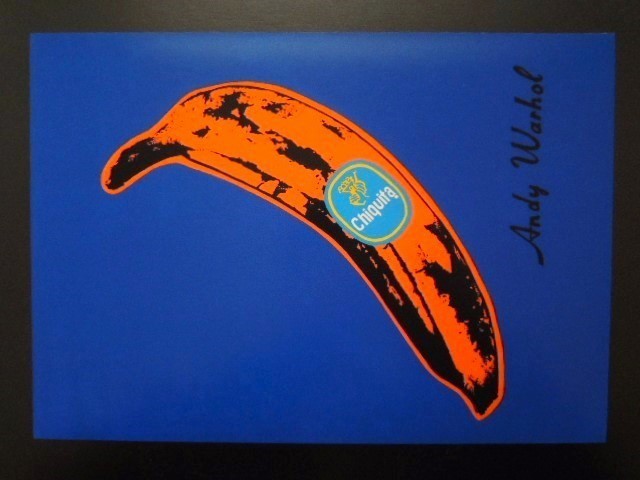 Póster enmarcado A4 Chiquita Banana Andy Warhol Chiquita Banana Fruit Art Painting, Accesorios de interior, marco de la foto, otros