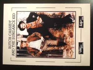 A4 額付き ポスター ポールニューマン ロバートレッドフォード Butch Cassidy and the Sundance Kid 明日に向って撃て サイン 映画 