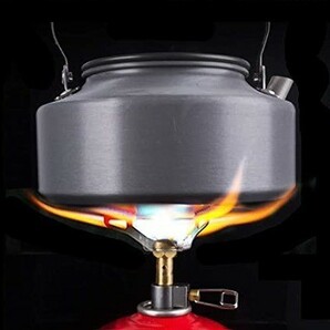 収納袋付き OD缶用 HALIN 折りたたみ式 超軽量キャンプ用 ガスストーブ 火力3000w BBQ 登山アウトドア シングルバーナー PSLPGの画像2