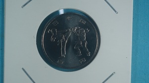 記念硬貨　2020年東京五輪記念100円クラッド貨幣第２次　空手