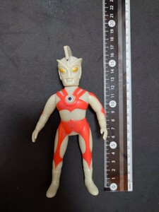 ウルトラマン ソフビ 当時物 昭和レトロ　ブルマァク　マルサン　ウルトラマン　エース　A 約16cm