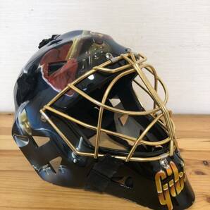 【激レア】アイスホッケー ゴーリーマスク EDDY CUSTOM KEVLER シニア GK ハイエンド プロレベル ケブラー NHL ベルフォア ポトビンの画像2