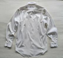 送料無料　鎌倉シャツ Maker's Shirt kamakura　日本製 ホリゾンタルカラー カッタウェイ 織模様 ストライプ ビジネス シャツ 長袖 シャツ_画像10