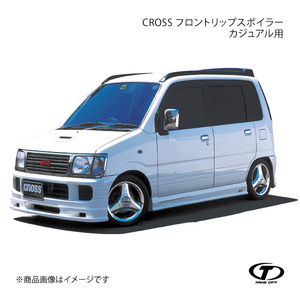 TAKE OFF テイクオフ CROSS フロントリップスポイラー カスタム用 FRP製 ムーヴ L600S/L610S/L602S カスタム AMC0020