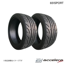 ACCELERA アクセレラ 255/40R17 98W XL(TW200) 651SPORT スポーツタイヤ 2本 タイヤ単品_画像1