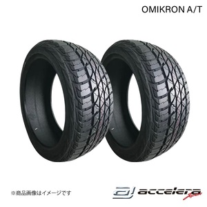 ACCELERA アクセレラ 285/40R22 106H OMIKRON A/T オールテレーンタイヤ 2本 タイヤ単品