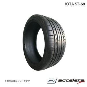 ACCELERA アクセレラ 225/55R18 98V IOTA ST-68 サマータイヤ 1本 タイヤ単品