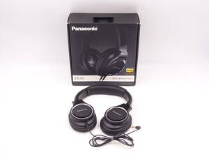 AA1514/ operation goods Panasonic stereo air-tigh type headphone high-res sound source correspondence HIGH RESOLUTION RP-HD5/ black box manual attaching /Panasonic storage goods 