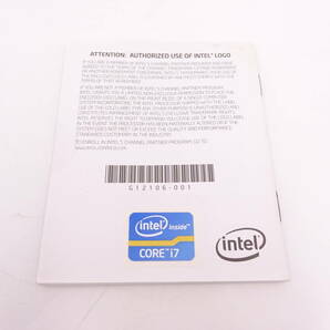 AA1523/インテル CPU CORE i7-3770K 3.5GHz/プロセッサー 箱 取説 付/intel 保管品 の画像9