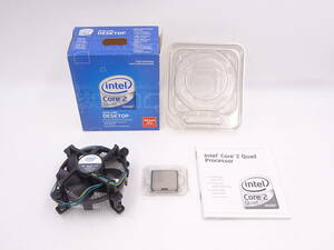 AA1524/ Intel CPU CORE 2 Quad Desktop Q9550/ processor box manual attaching /intel storage goods 