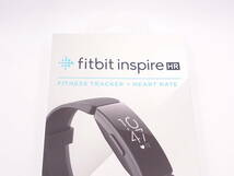 AA1532/新品 未開封 フィットビット インスパイア HR スマートウォッチ/fitbit inspire ブラック 箱 付/保管品_画像3