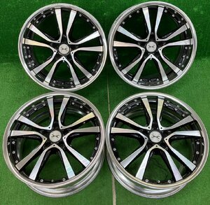 ◇ドレスアップ深リムアルミ入荷♪Weds Maverick 405S 19×8.5J 114.3/5H +25/+44（LO) クラウンなどに! 札幌南区発 店頭引取大歓迎!◇