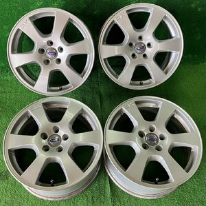 ◇ジャンク出品 腐食多数 状態難アリ ボルボ/VOLVO 純正 17×7.5J 108/5H +55 XC60やXC70等に!札幌市南区発 店頭引取大歓迎!◇