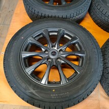 【G0406】17インチ アルミホイール付きスタッドレスタイヤ4本セット 225/65R17_画像2