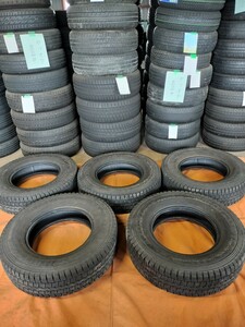 【G0427】DUNLOP WINTERMAXX LT03 195/85R15 113/111L LT StudlessTires5本set