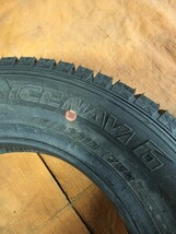 【G0430】未使用タイヤ GOODYEAR ICENAVI6 145/80R13 スタッドレスタイヤ1本のみ_画像3