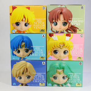 Q posket セーラームーン 6個 まとめ フィギュア 未開封品 Super Sailor Moon Guardians Eternal Qposket の画像3