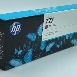 新古品 日本HP HP 727 マゼンタ 300ml 型番:F9J77A 保証期限222年３月の画像2