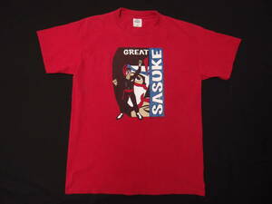 ◆古着卸USA■TULTEX☆Tシャツ★★★L　 GREAT SASUKE　アメリカ直輸入　SALE お見逃しなく!