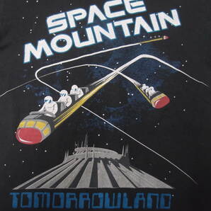 ◆古着卸USA■Disney☆Tシャツ★★★L Space Mountain  アメリカ直輸入 SALE お見逃しなく!の画像4