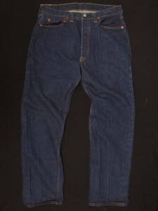 ◆古着卸USA■LEVI's 501☆Big E★★★w36　リーバイス　ビッグE　　足長R　オリジナル ビンテージ　　アメリカ直輸入 良好 濃い