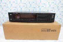 中古美品　☆ ADC SS-412X グラフィックイコライザー ☆ 動作品　元箱付_画像1