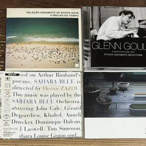 CD4枚セット】坂本龍一 RYUICHI SAKAMOTO■ASYNC■SAHARA BLUE Hector Zazou ランボー追悼■選曲集: 2CD Glenn Gould / ボサノヴァ