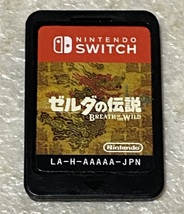 Nintendo Switch ゼルダの伝説 ブレス オブ ザ ワイルド ソフトのみ / ニンテンドースイッチ 動作確認済み_画像1