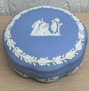 [7092 0412]WEDGWOOD candy - box pastry inserting case Wedge wood 