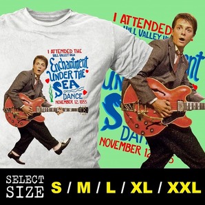 S～XXL①【送料無料・新品・即決】バック・トゥ・ザ・フューチャー Back to the Future 映画t ロカビリー 50s チャック・ベリー バンドTの画像1