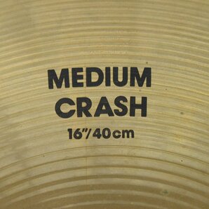 Zildjian/ジルジャン クラッシュシンバル MEDIUM CRASH 16インチの画像3