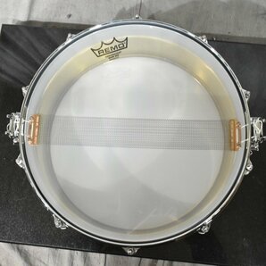 Pearl/パール スネアドラム FREE FLOATING SYSTEM SNARE DRUM Brass Shell 14インチの画像7