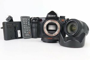 Sony ソニー α900 DSLR-A900 デジタル一眼カメラ アルファ + Sony DT 18-250mm F3.5-6.3 ズームレンズ ★F