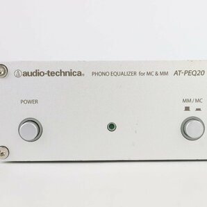 audio-Technica オーディオテクニカ AT-PEQ20 フォノイコライザー【現状渡し品】★Fの画像1