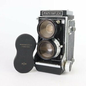 Mamiya マミヤ Mamiyaflex C2 フィルム二眼レフカメラ + MAMIYA-SEKOR 65mm F3.5 レンズ付き 【難あり品】★Fの画像1