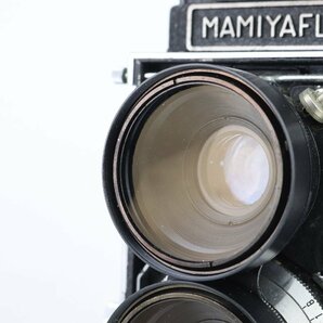 Mamiya マミヤ Mamiyaflex C2 フィルム二眼レフカメラ + MAMIYA-SEKOR 65mm F3.5 レンズ付き 【難あり品】★Fの画像9