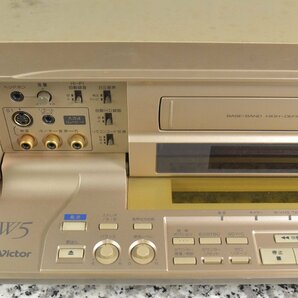 Victor ビクター HR-W5 VHSビデオデッキ【現状渡し品】★Fの画像9