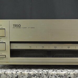 TRIO トリオ KT-2200 FMチューナー【現状渡し品】★Fの画像9