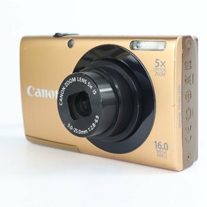 Canon キヤノン PowerShot パワーショット A3400 IS ゴールド コンパクトデジタルカメラ 元箱付き【ジャンク品】★Fの画像3