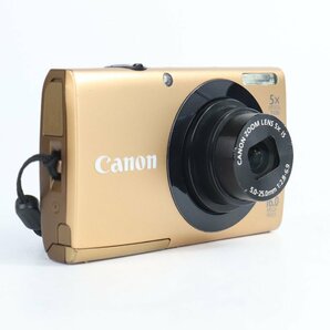 Canon キヤノン PowerShot パワーショット A3400 IS ゴールド コンパクトデジタルカメラ 元箱付き【ジャンク品】★Fの画像7