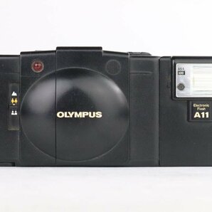 Olympus オリンパス XA2 カプセルカメラ 超コンパクトカメラ ブラック + A11 ストロボ【ジャンク品】★Fの画像2